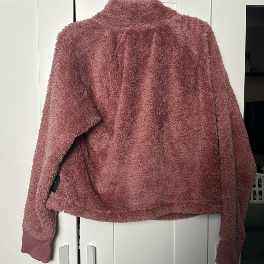 Calvin Klein Performance Sherpa quarter zip sweater SIZE XL - Picture 6 of 6